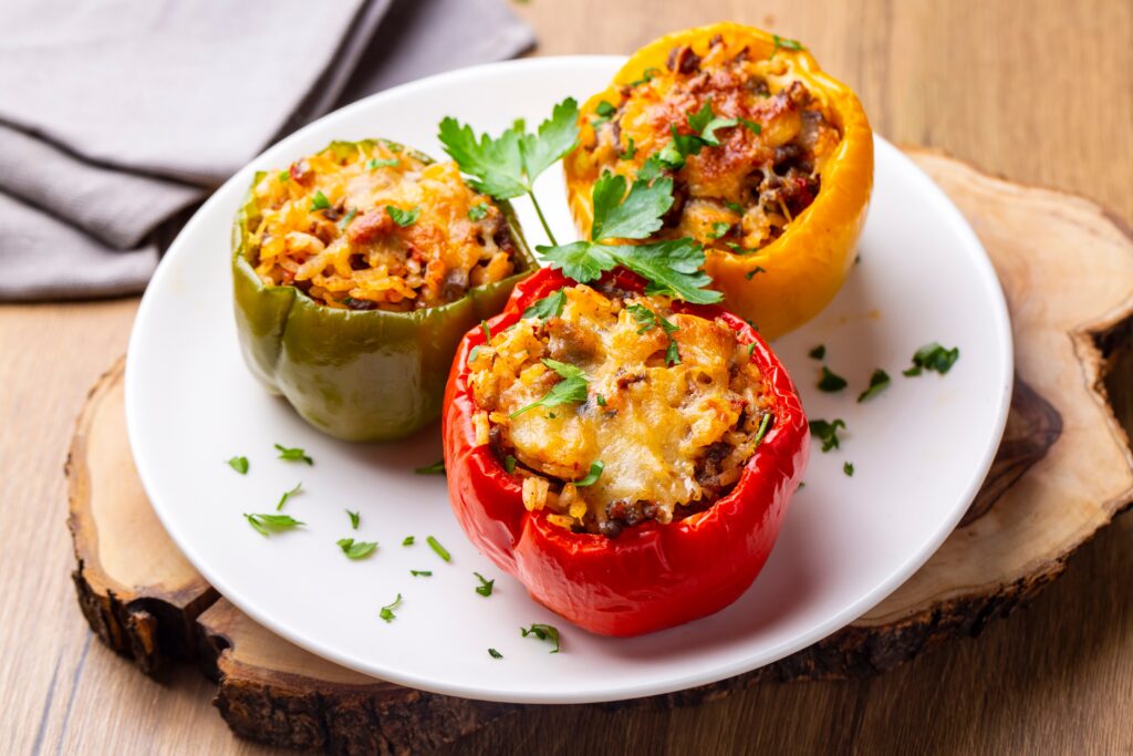 grilled stuffed peppers